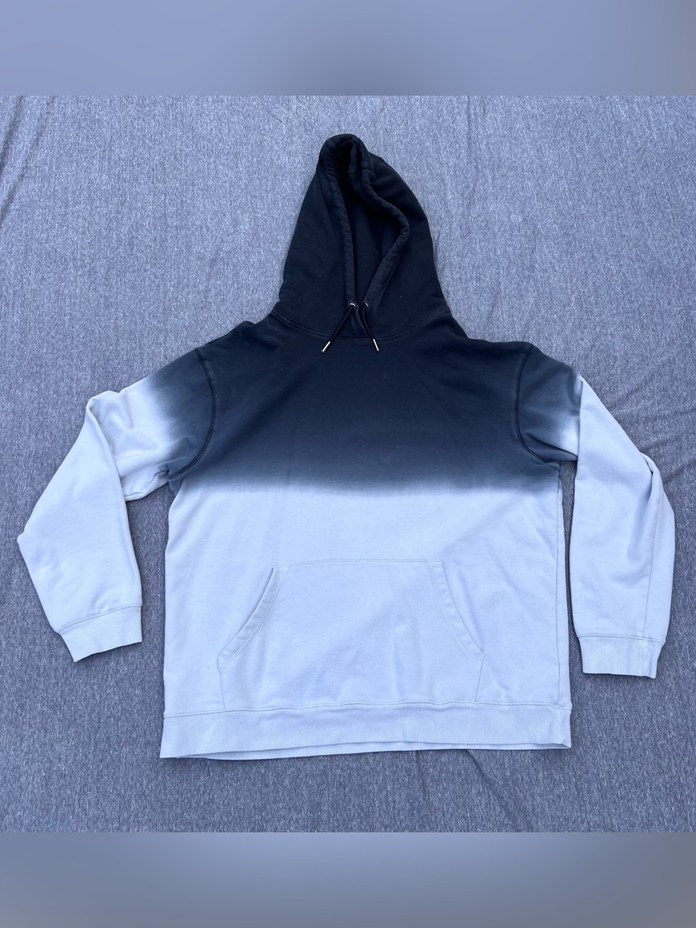 Original Use Ombré Hoodie - Men’s XL - Black & Gray Ombré